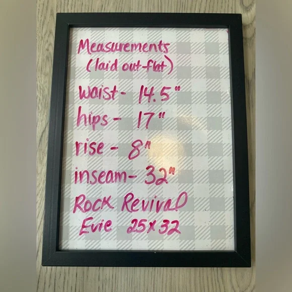 Rock Revival Evie 25/32 mid-rise boot cut jean EXCELLENT-NEW - Picture 13 of 14